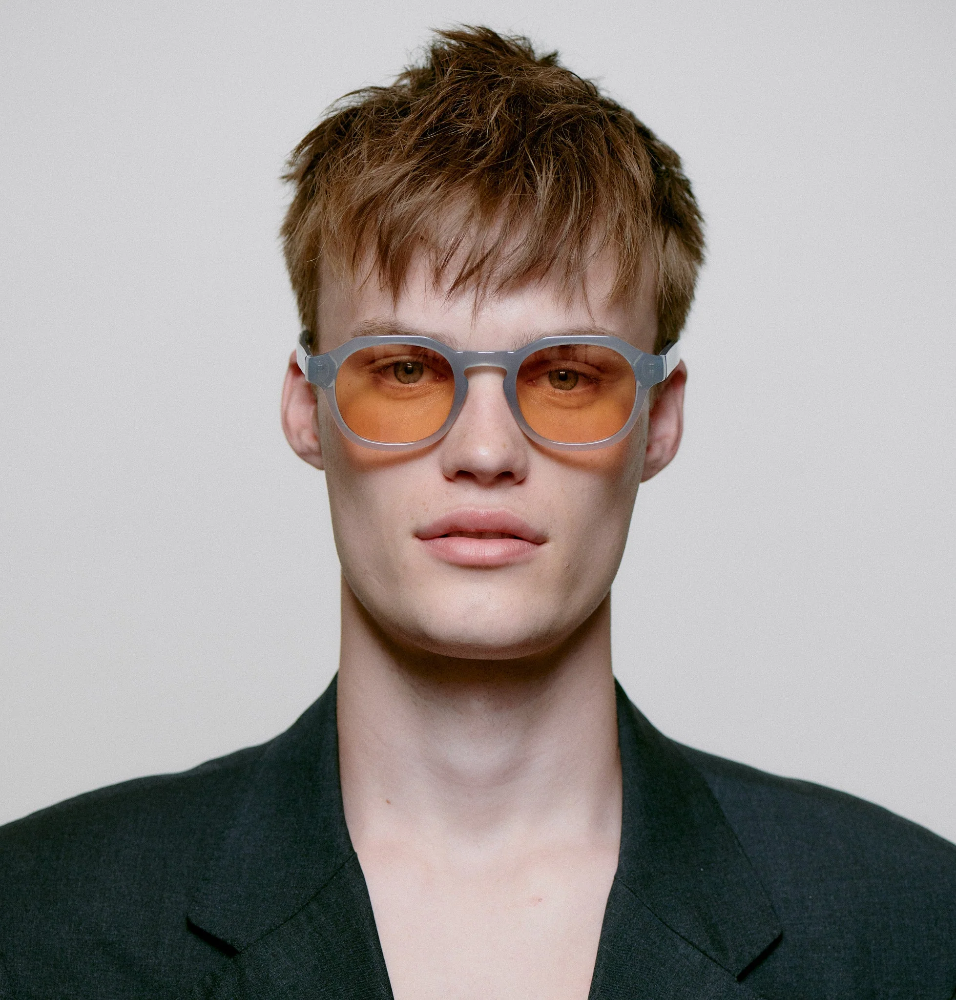 Zan / Glaucus Grey & Mandarin Lens - Image 4