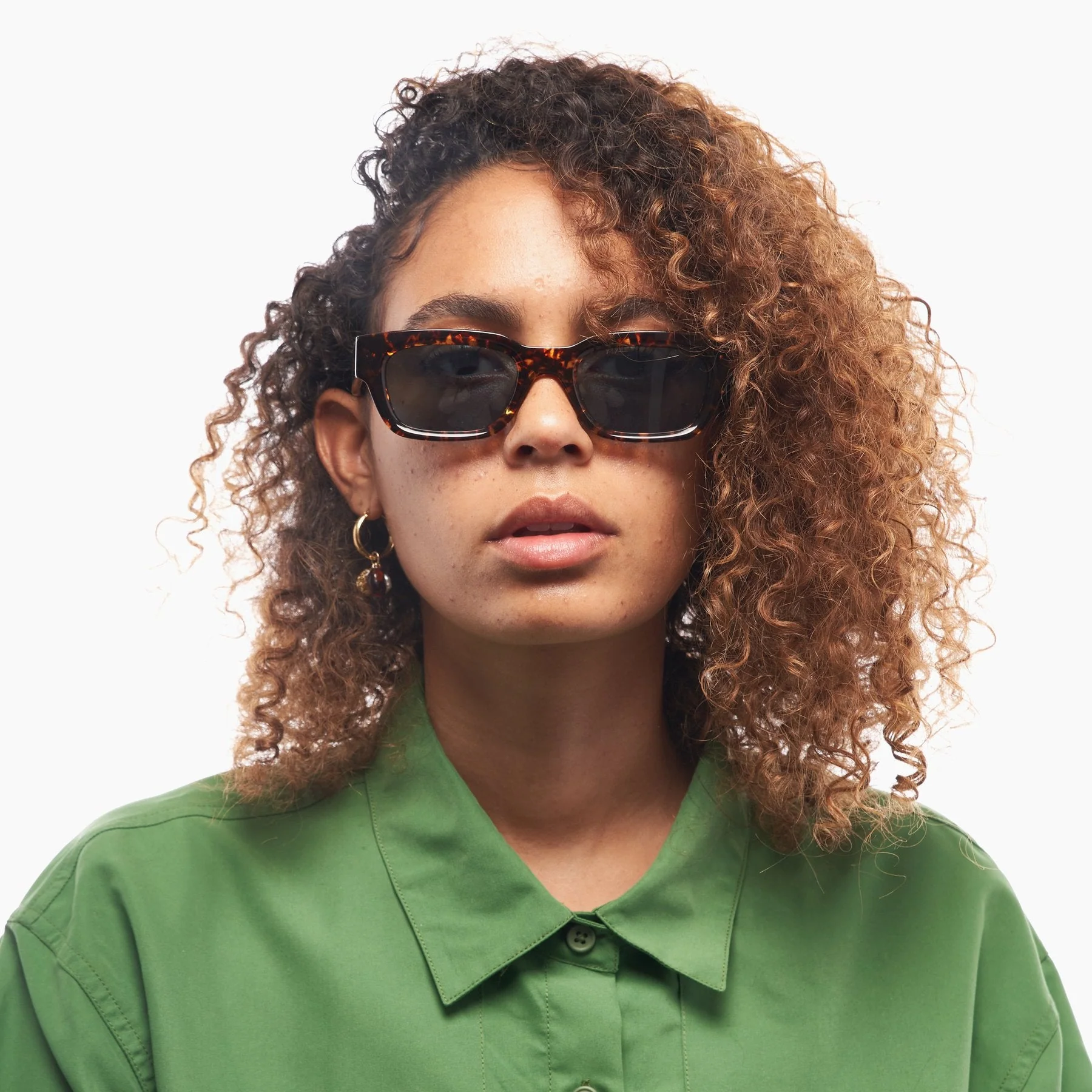 Zed / Havana Tortoise Acetate & Viridian Lens - Image 7