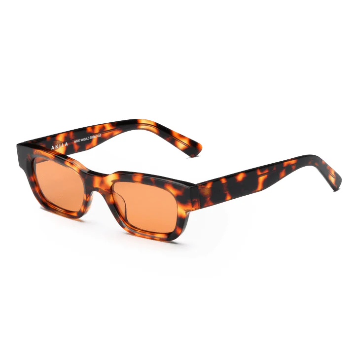 Zed / Red Havana Acetate & Orange Lens - Image 2