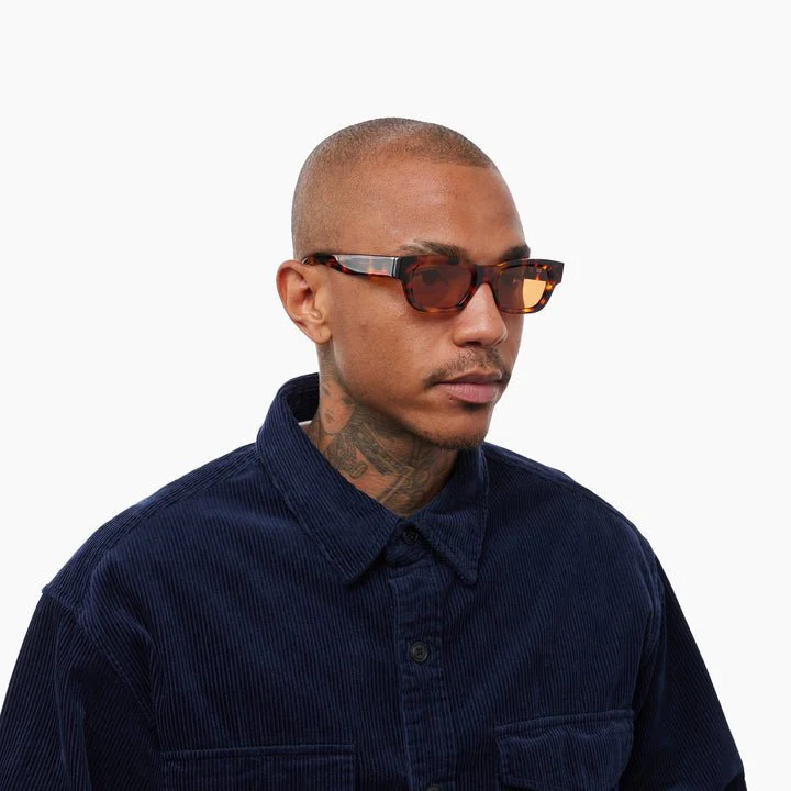 Zed / Red Havana Acetate & Orange Lens - Image 3