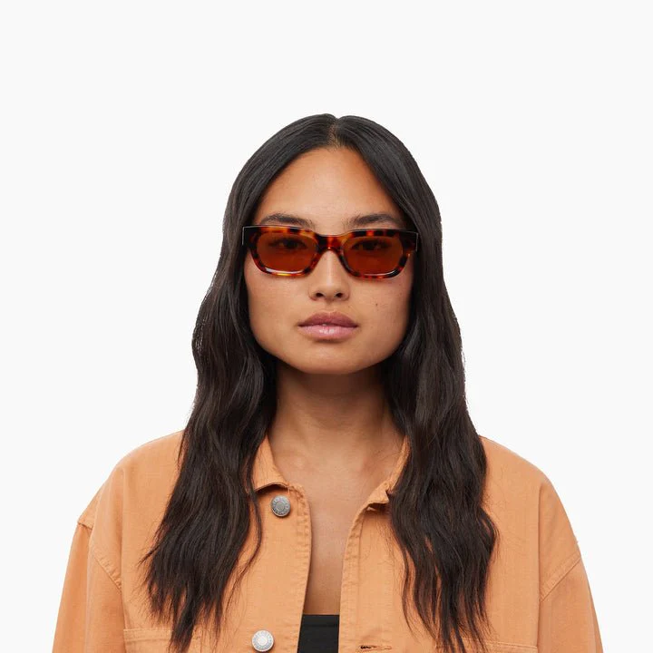 Zed / Red Havana Acetate & Orange Lens - Image 5
