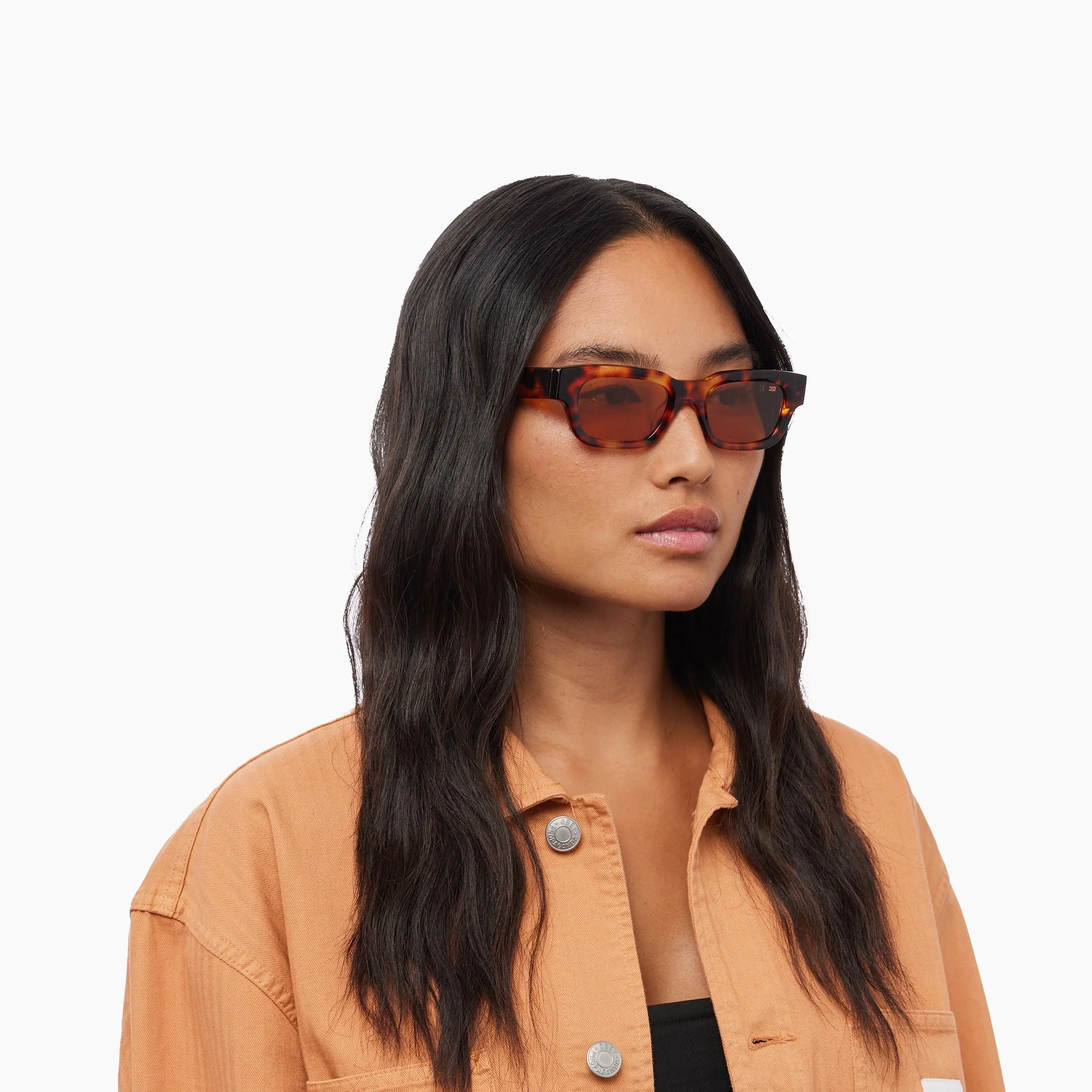Zed / Red Havana Acetate & Orange Lens - Image 6